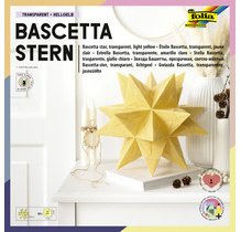 Feuille de papier à plier Etoile Bascetta