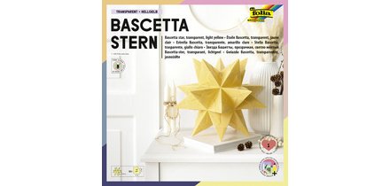 Feuille de papier à plier Etoile Bascetta