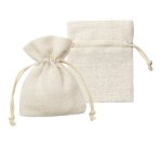 Sachet en tissu NATURE, assorti dans 3 tailles