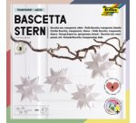 Feuilles pliables étoile Bascetta, 75 x 75 mm