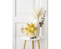Feuilles pliables étoile Bascetta, 150 x 150 mm, jaune