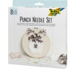 Kit de Punch Needle en alpaga, 8 pièces