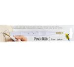 Aiguille à puncher avec enfile-aiguilles, réglable