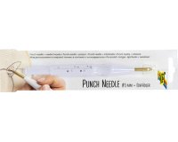 Aiguille à puncher avec enfile-aiguilles, réglable