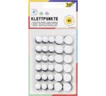 Pastilles auto-agrippantes 'Mini', noir & blanc