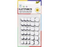 Pastilles auto-agrippantes 'Mini', noir & blanc