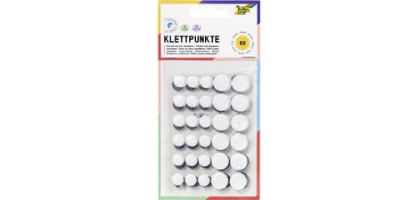 Pastilles auto-agrippantes 'Mini', noir & blanc