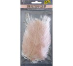 Plumes d'autruche, longueur : env. 170 mm, assorti