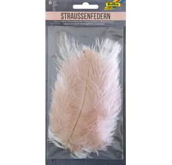 Plumes d'autruche, longueur : env. 170 mm, assorti