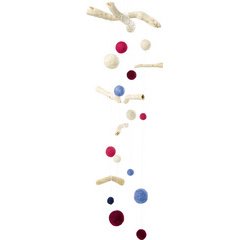 Boules en feutre ICE DREAM, laine mérinos