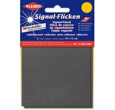 Signalisatiestukken (L)100 x (H)120 mm, zilver