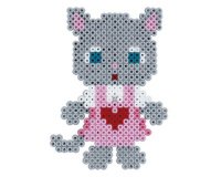 Hama Perles à repasser midi 'Chat habillé', boîte cadeau