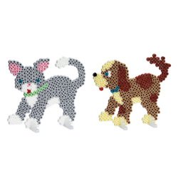 Hama Perles à repasser midi 'Chien & chat', boîte cadeau