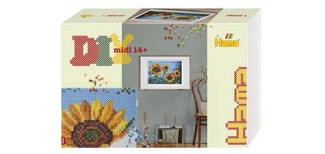 Hama Perles à repasser Art 'Tournesols', boîte cadeau