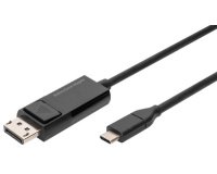 Câble adaptateur bidirectionnel USB Typ C vers DP