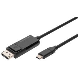 Câble adaptateur bidirectionnel USB Typ C vers DP