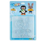 Hama Plaques pour perles à repasser 'Pingouin, lapin'