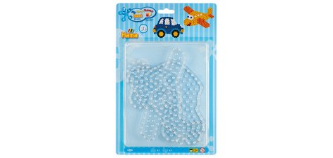 Hama Plaques pour perles à repasser 'Voiture, avion'