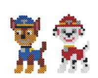 Hama Perles à repasser maxi + plaque 'Paw Patrol', en boîte