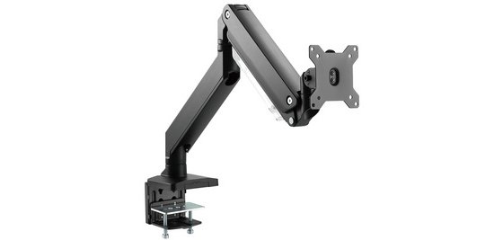 Support universel pour écran, fixation par serrage