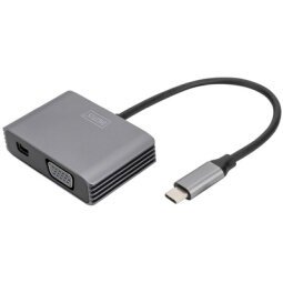 Adaptateur graphique USB-C 4K 2en1 Mini DisplayPort