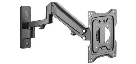 Support mural universel pour écran, noir