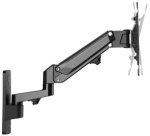 Support mural universel pour écran, noir