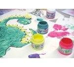 Gouache aux doigts fluo 'MUCKI', 150 ml, set de 4