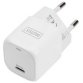 Mini Adaptateur de charge USB-C, 20 watts, blanc