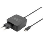 Chargeur pour ordinateur portable USB-C, 65 W, noir