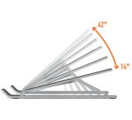 Support pour ordinateur portable FOLD, argent