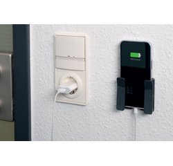 Support mural pour tablette VISIOCLIP, anthracite