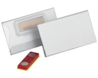 Porte-badge à aimant, 75 x 40 mm, anti-rotation