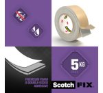 3M Ruban adhésif de fixation -Fix pour miroir, blanc