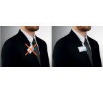 Porte-badge Click Fold, 90 x 54 mm, anti-rotation