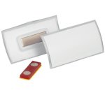 Porte-badge Click Fold, 90 x 54 mm, anti-rotation