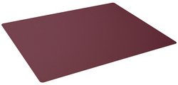 Onderlegger met groeven PP rood