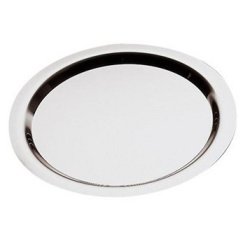Plateau FINESSE, diamètre: 480 mm, argent