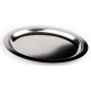 Plateau en inox Finesse, rond