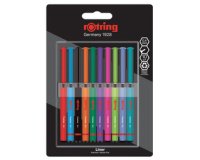 Fineliner, largeur de tracé: 0,4 mm, blister de 10