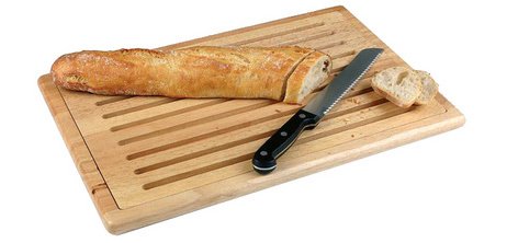 RUBBERWOOD breadboard, (L)475 x (W)320 x (H)20 mm