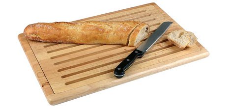 Planche à pain RUBBERWOOD, (L)475 x (P)320 x (H)20 mm