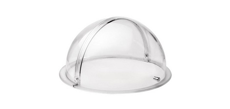 Kantelbare stolp diameter 500 mm transparant