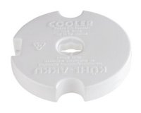 Bloc réfrigérant, diamètre: 150 mm, blanc