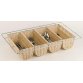 Range-couverts BUFFET GN 1/1, 4 compartiments, beige