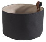 Corbeille à pain, diamètre: 170 mm, gris foncé / beige