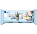 air Pâte à modeler, durcit à l'air, 2.000 g, blanc