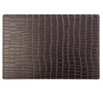 Set de table CROCO, 450 x 300 mm, marron