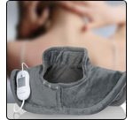 Coussin chauffant nuque/épaules PC-SNH 3097, gris