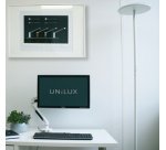 Unilux vloerlamp Leddy, LED, wit